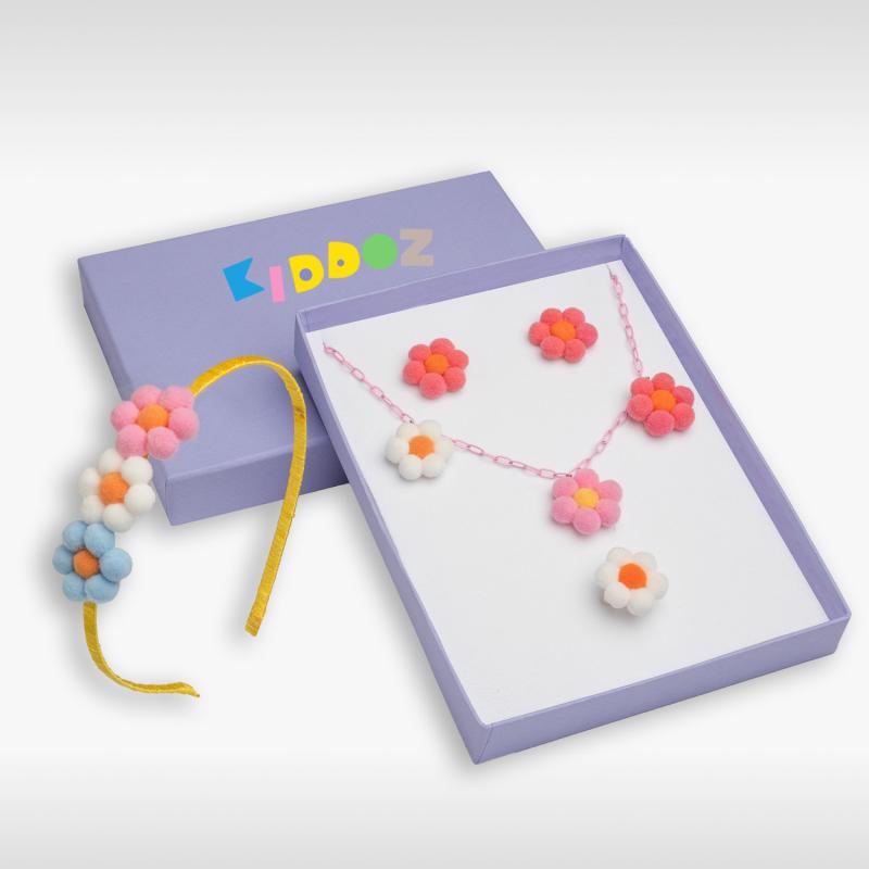 Fancy PomPom Accessories Set